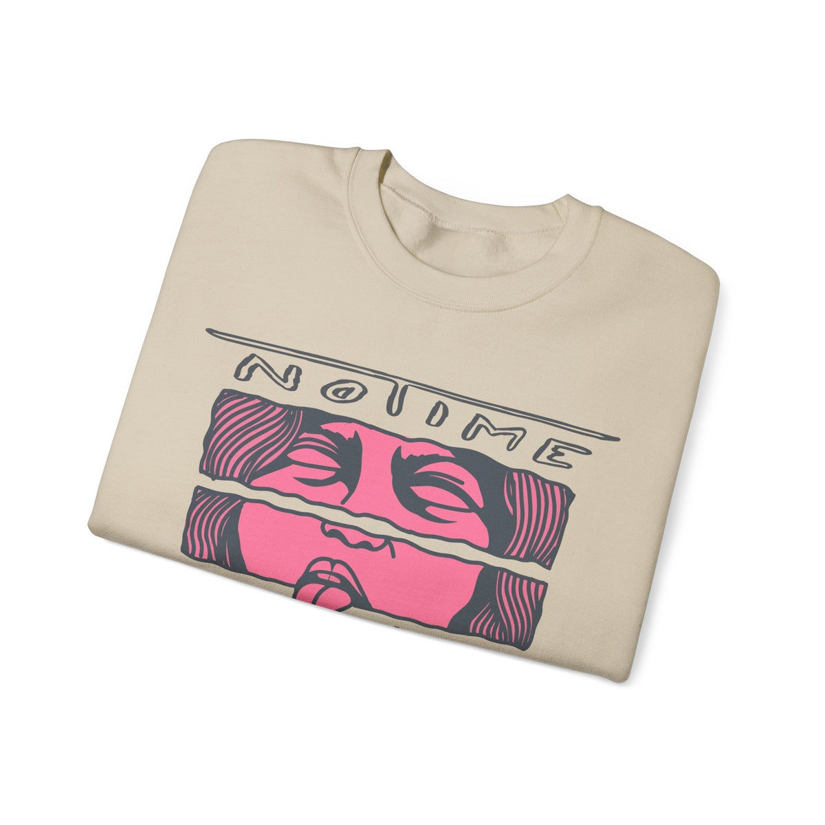 No Time For Love Sweatshirt – Sweatshirt von MALUX