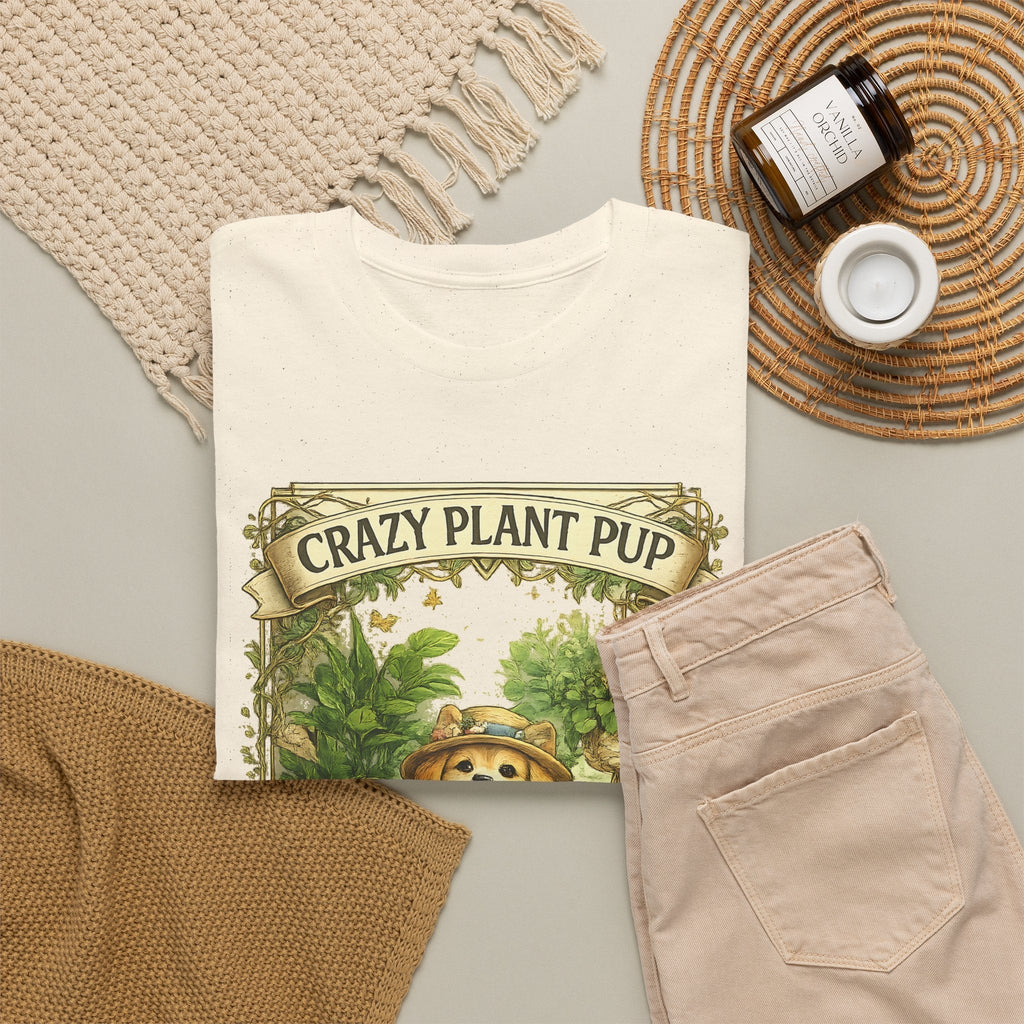 T-Shirt Cane e Piante – Design Divertente