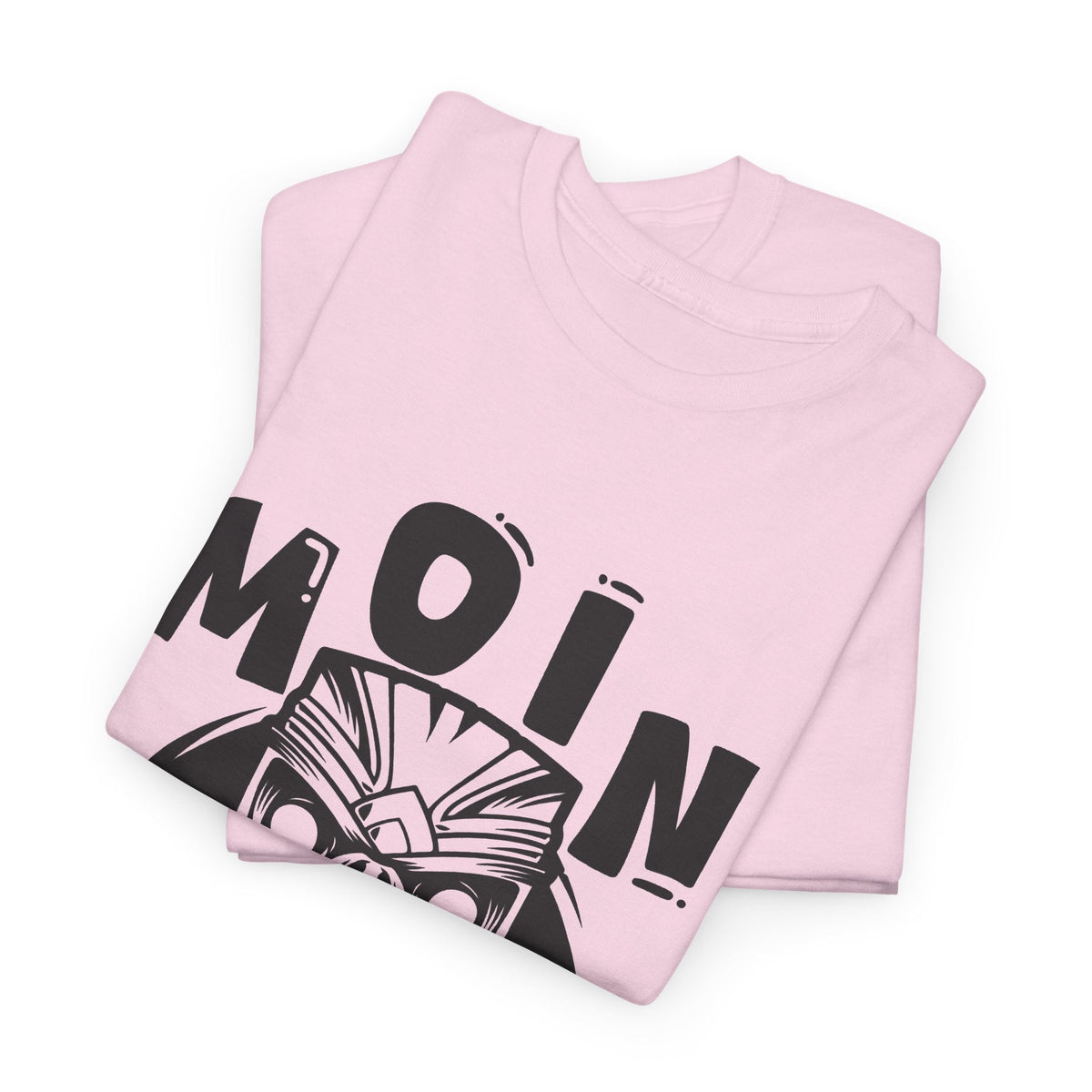 T-Shirt Moin con Maschera Tiki – Design Tropicale Streetwear