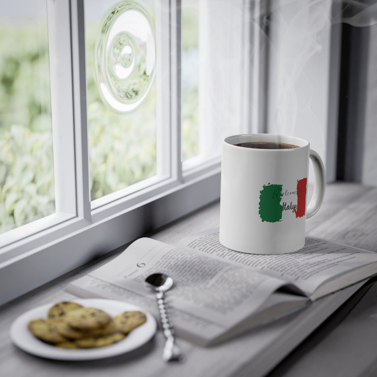 Tazza Italia “Welcome to Italy” – Bandiera Italiana 330 ml