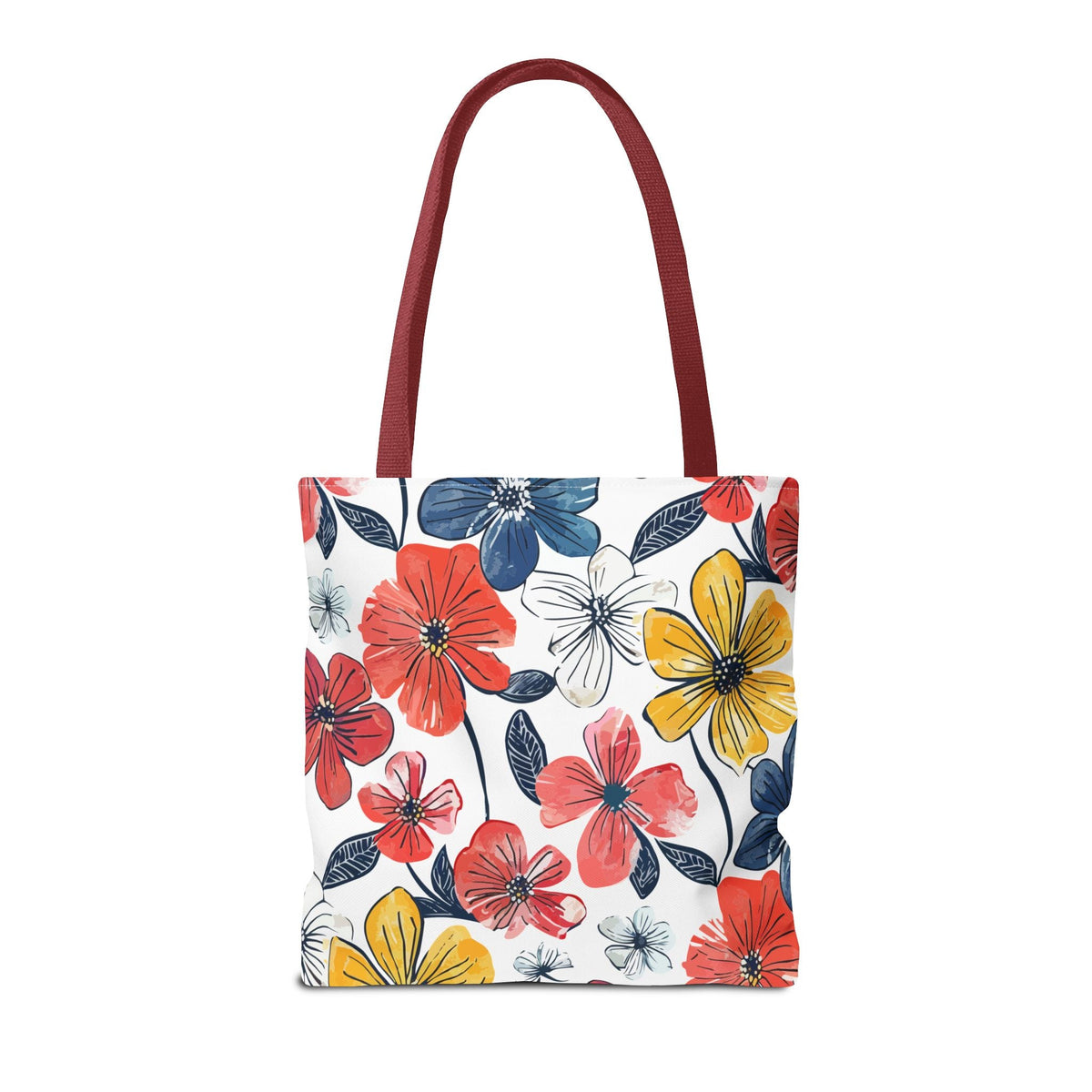 Borsa in tessuto Fiori Colorati – Design Floreale Estivo