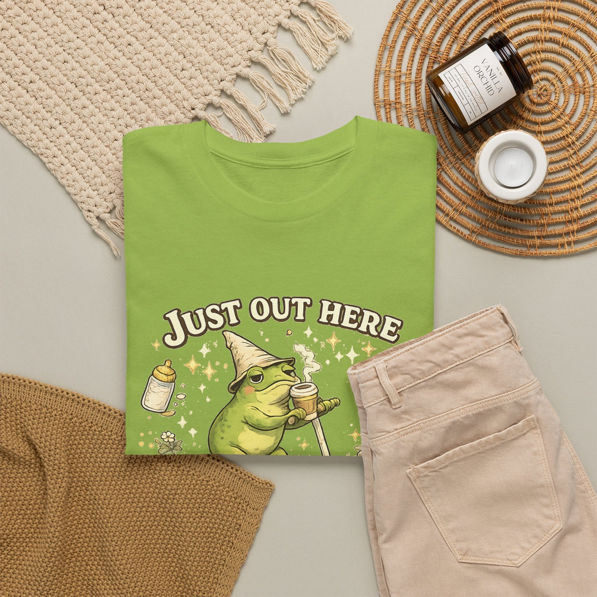 T-Shirt Mamma, Caffeina e Caffè – Design Divertente
