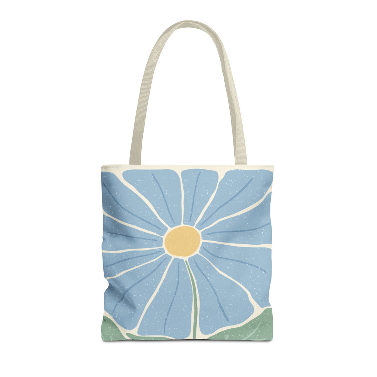 Blaue fiori Borsa in tessuto – Modernes Floral design
