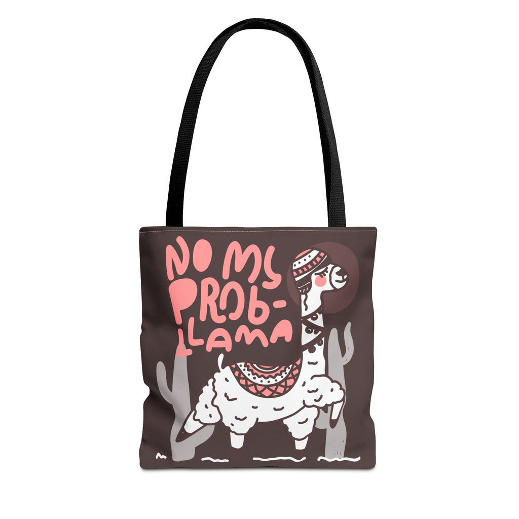 Borsa in tessuto No Prob-Llama – Design Lama Divertente