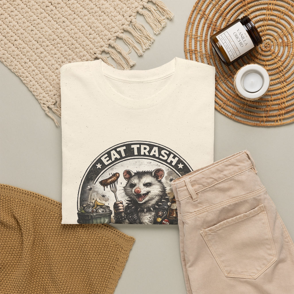 T-Shirt Opossum Festa Selvaggia – Design Divertente