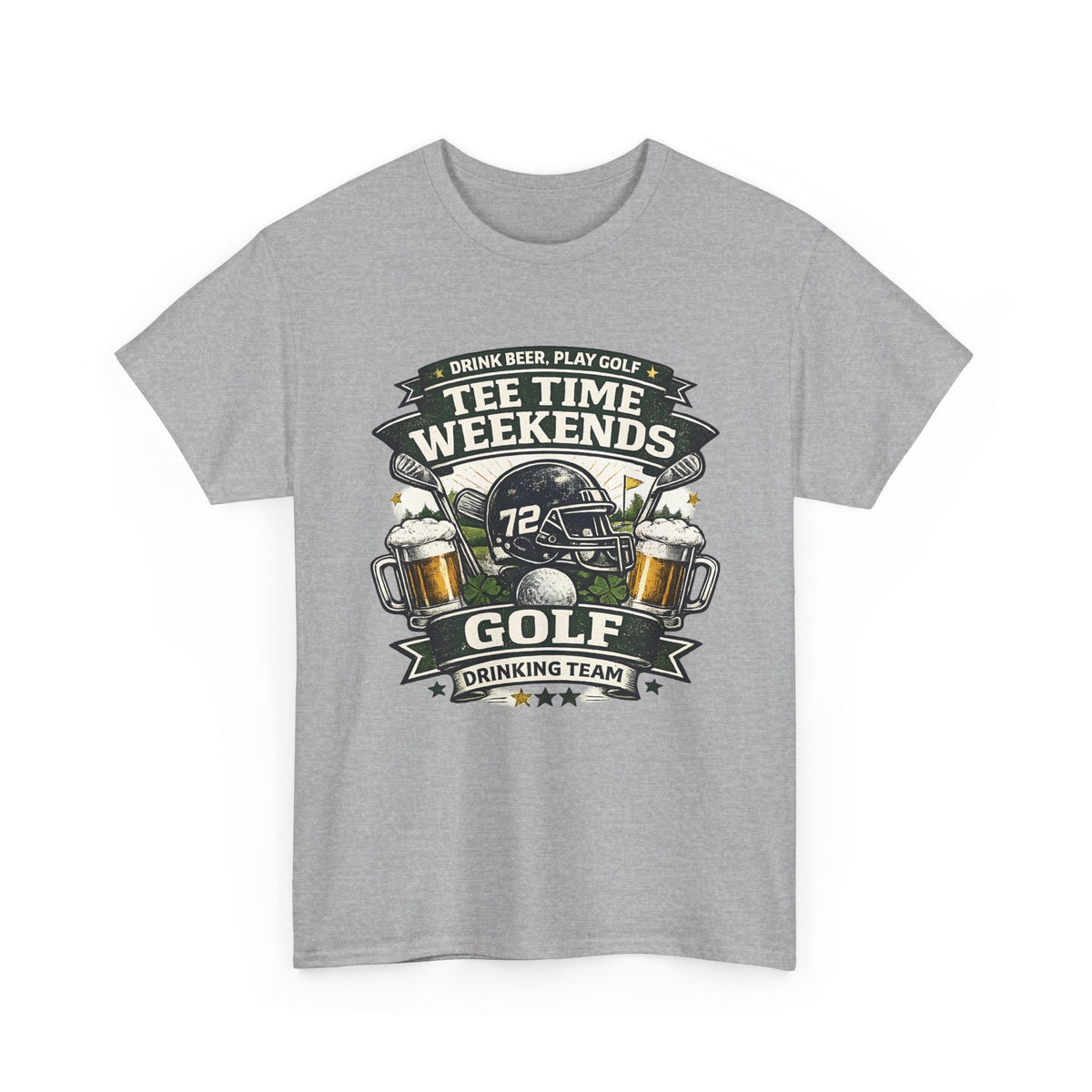 T-Shirt Golf e Birra – Design Divertente