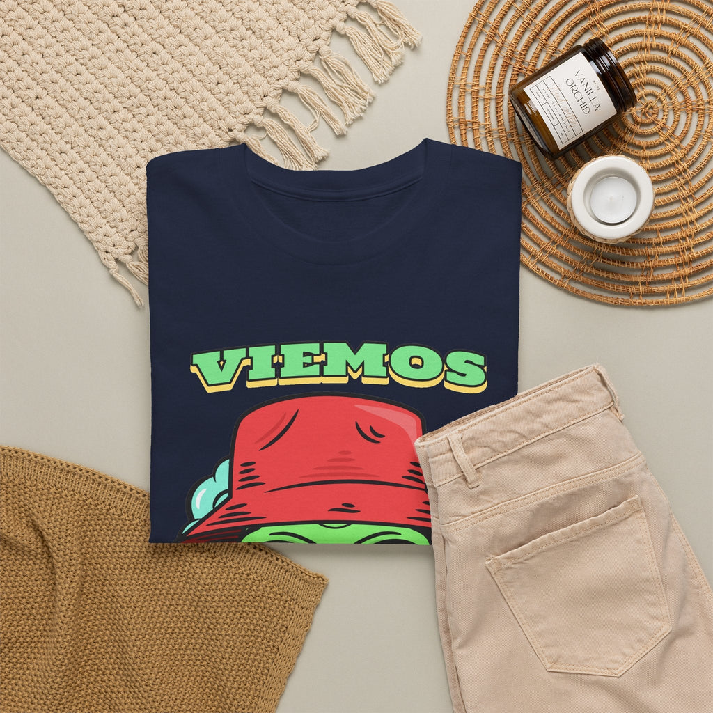 T-Shirt Veniamo in Pace – Design Alieno UFO Retrò