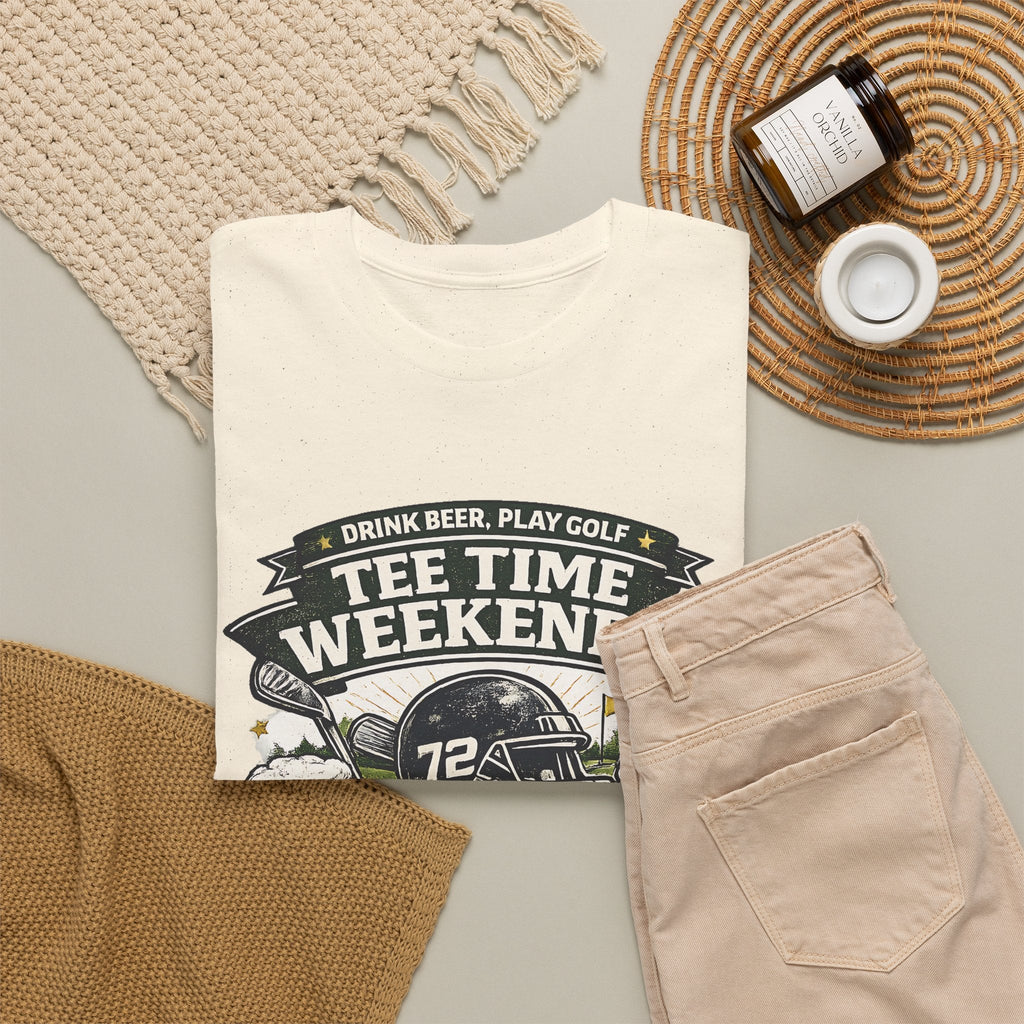 T-Shirt Golf e Birra – Design Divertente
