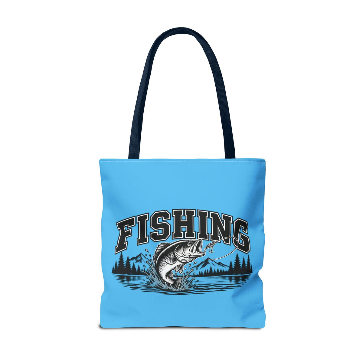 Angeln Borsa in tessuto – Fishing Fisch & See Motiv