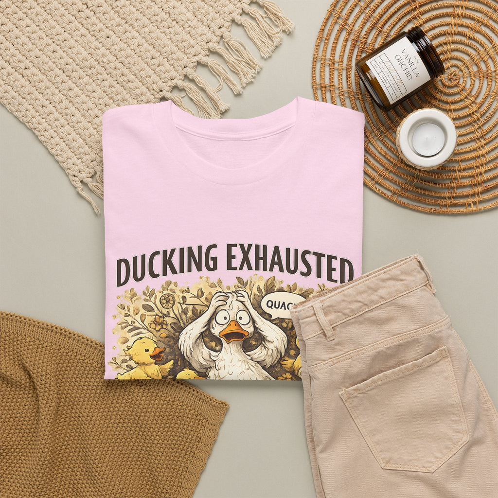T-Shirt Mamma Esausta – Design Papera Divertente