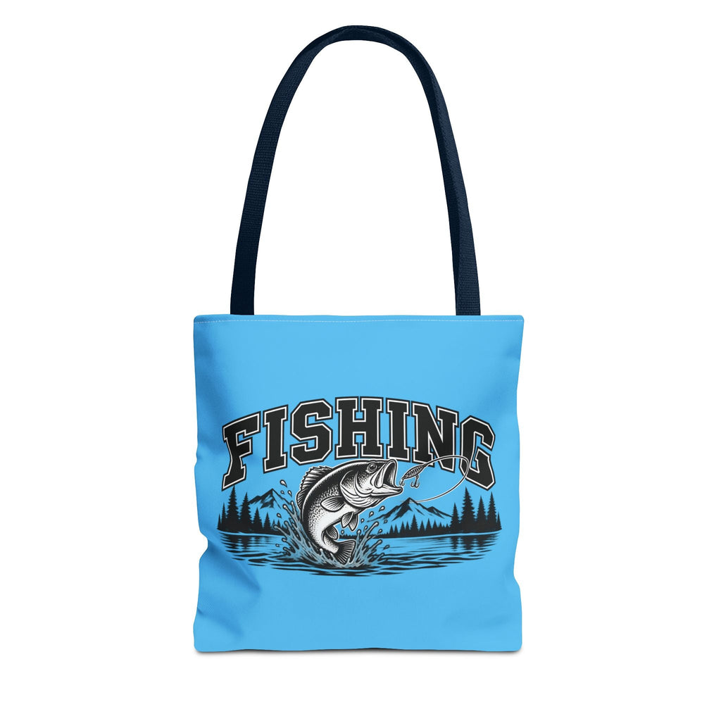 Angeln Borsa in tessuto – Fishing Fisch & See Motiv