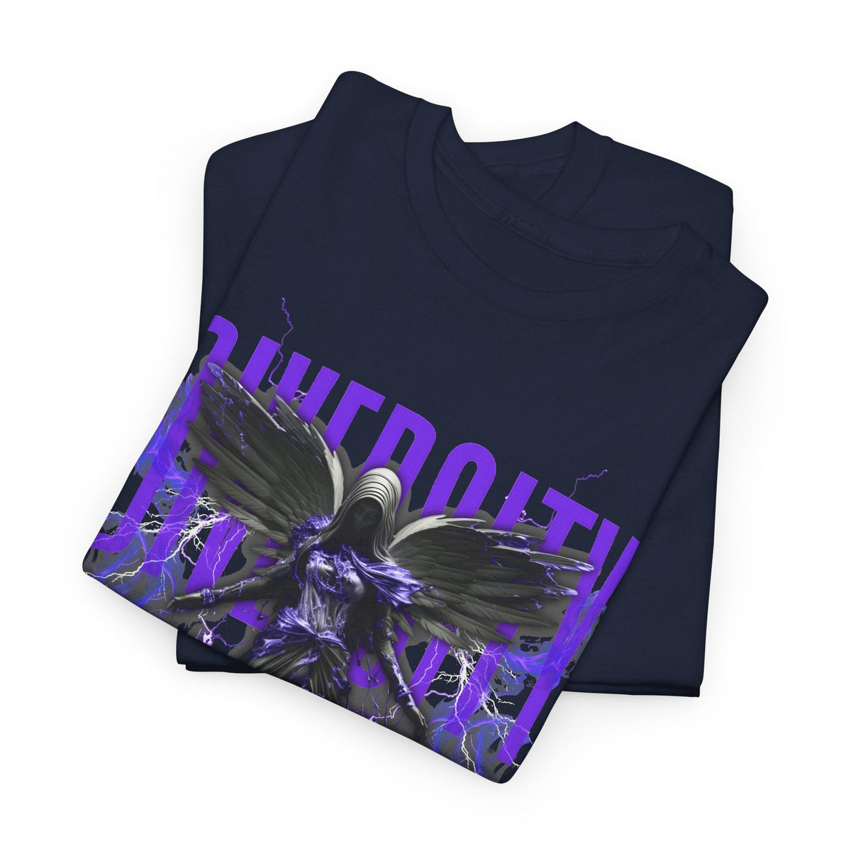T-Shirt Angelo Divino – Design Gotico Streetwear