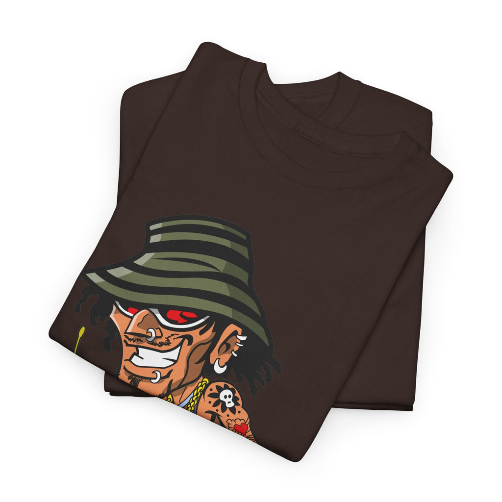 Drummer T-Shirt – divertenter Cartoon Rock & Musik Grafik-T-Shirt