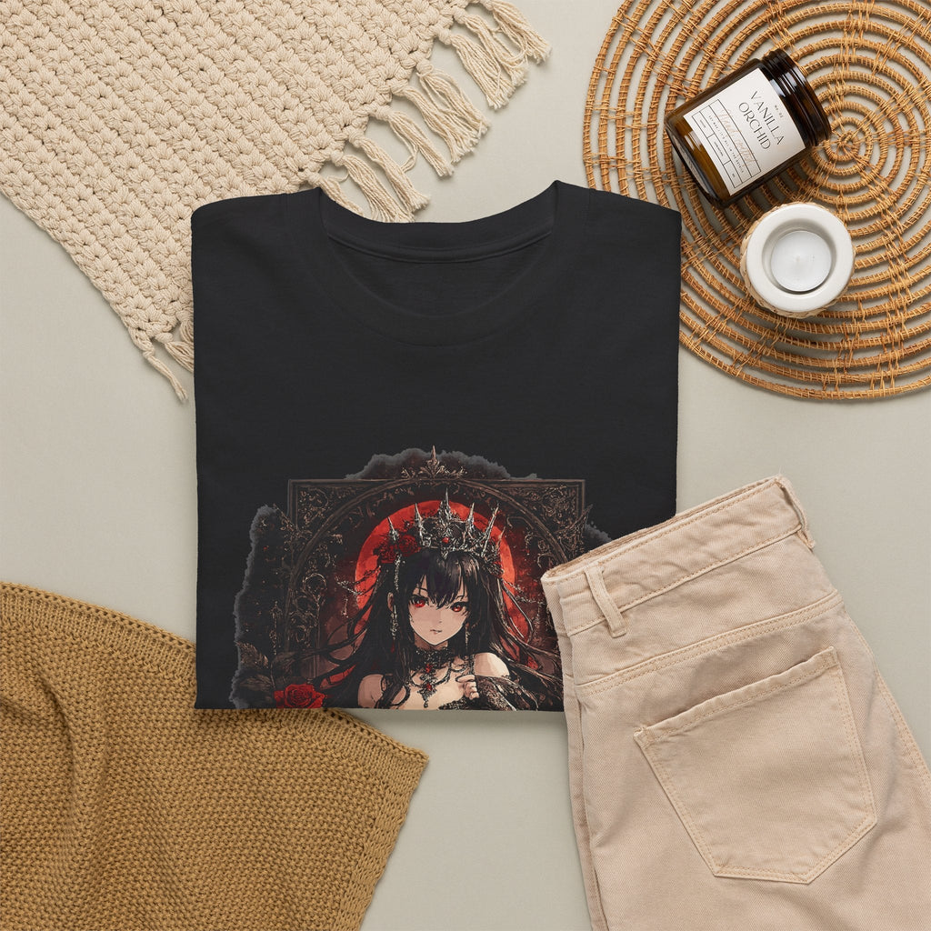 T-Shirt Regina dell'Oscurità – Design Gotico Dark Fantasy