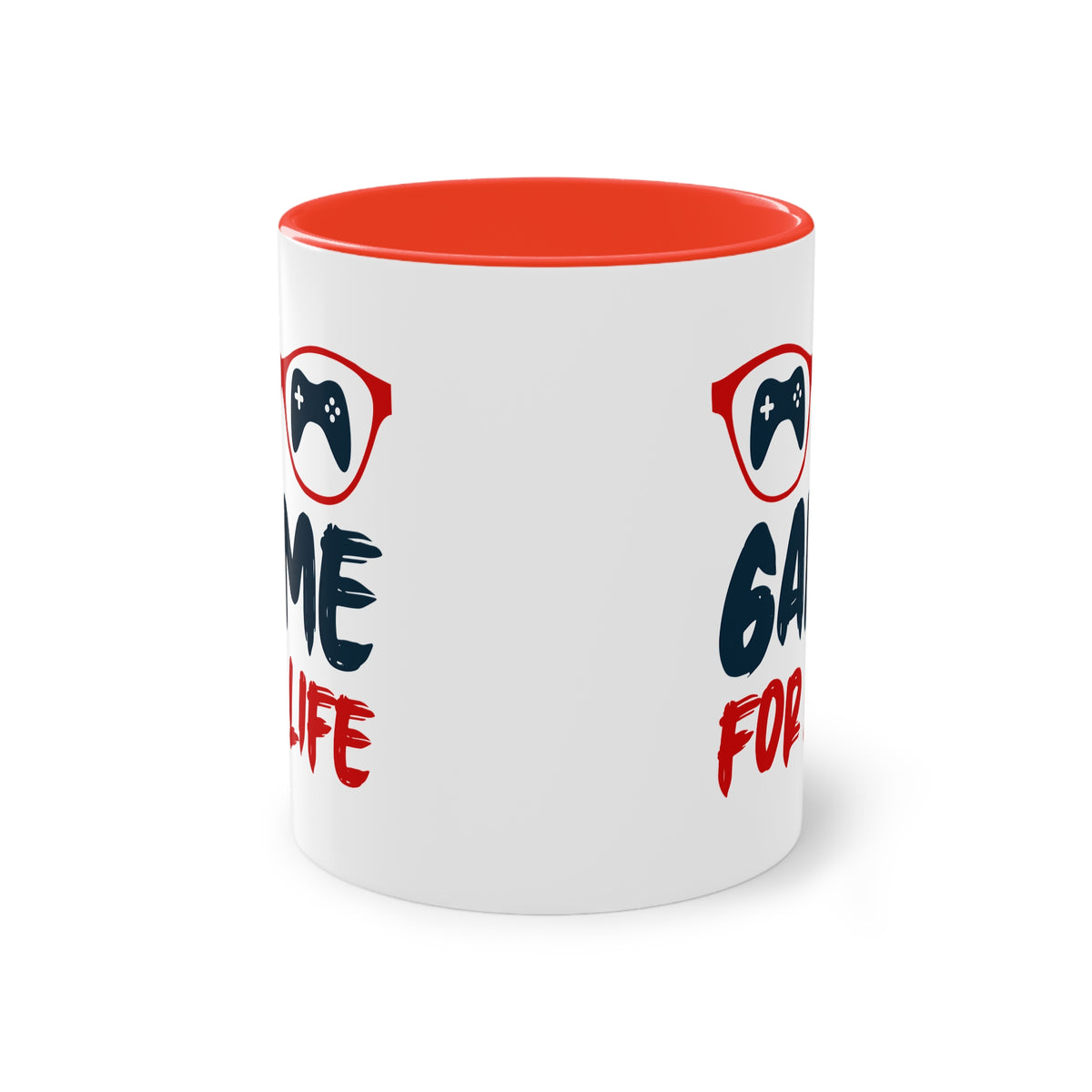 Tazza Gamer “Gamer For Life” – Tazza Videogiochi Bicolore 330 ml