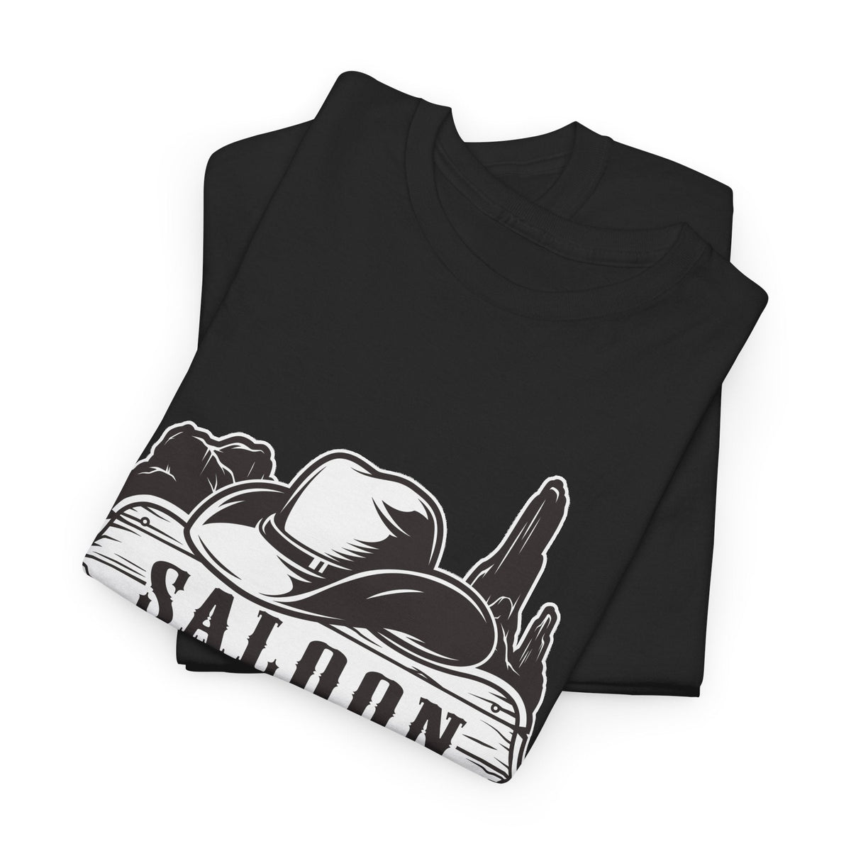T-Shirt Western Vintage – Cowboy, Saloon e Deserto