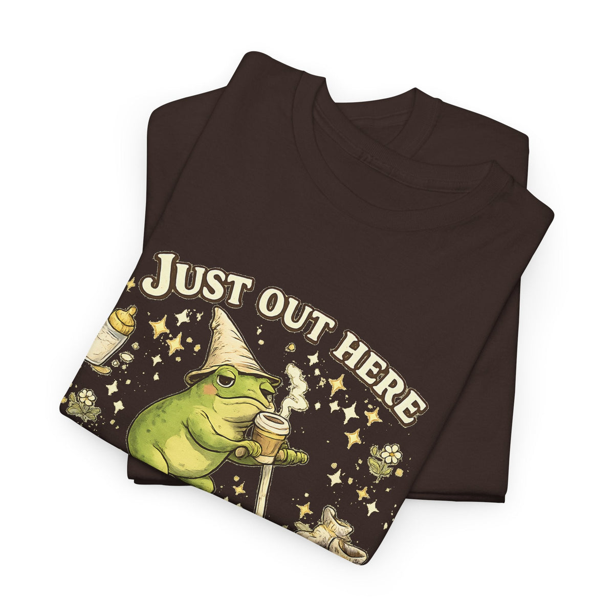 T-Shirt Mamma, Caffeina e Caffè – Design Divertente