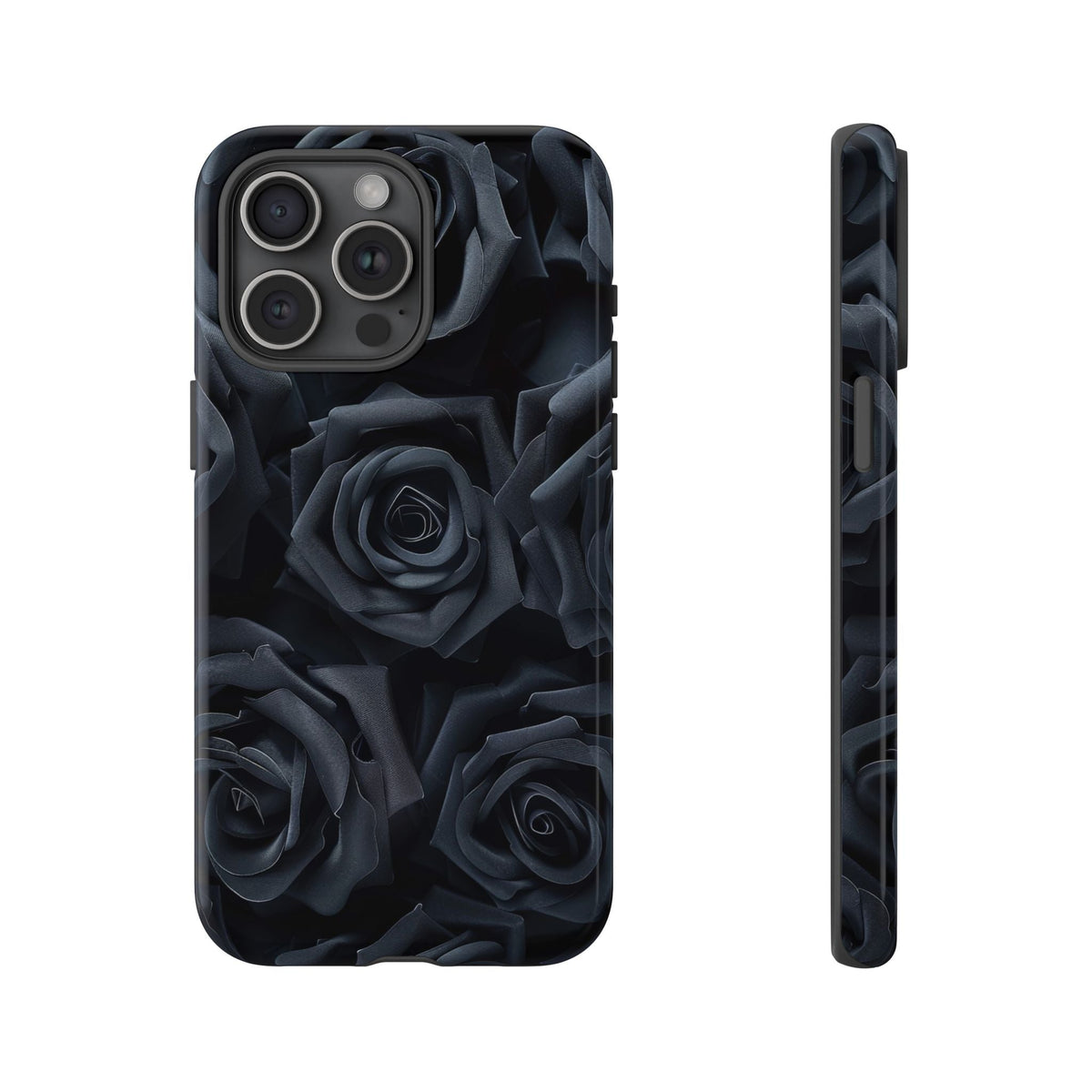 Neroe Rose Cover per smartphone – Cover robusta con dunklem fiorimuster