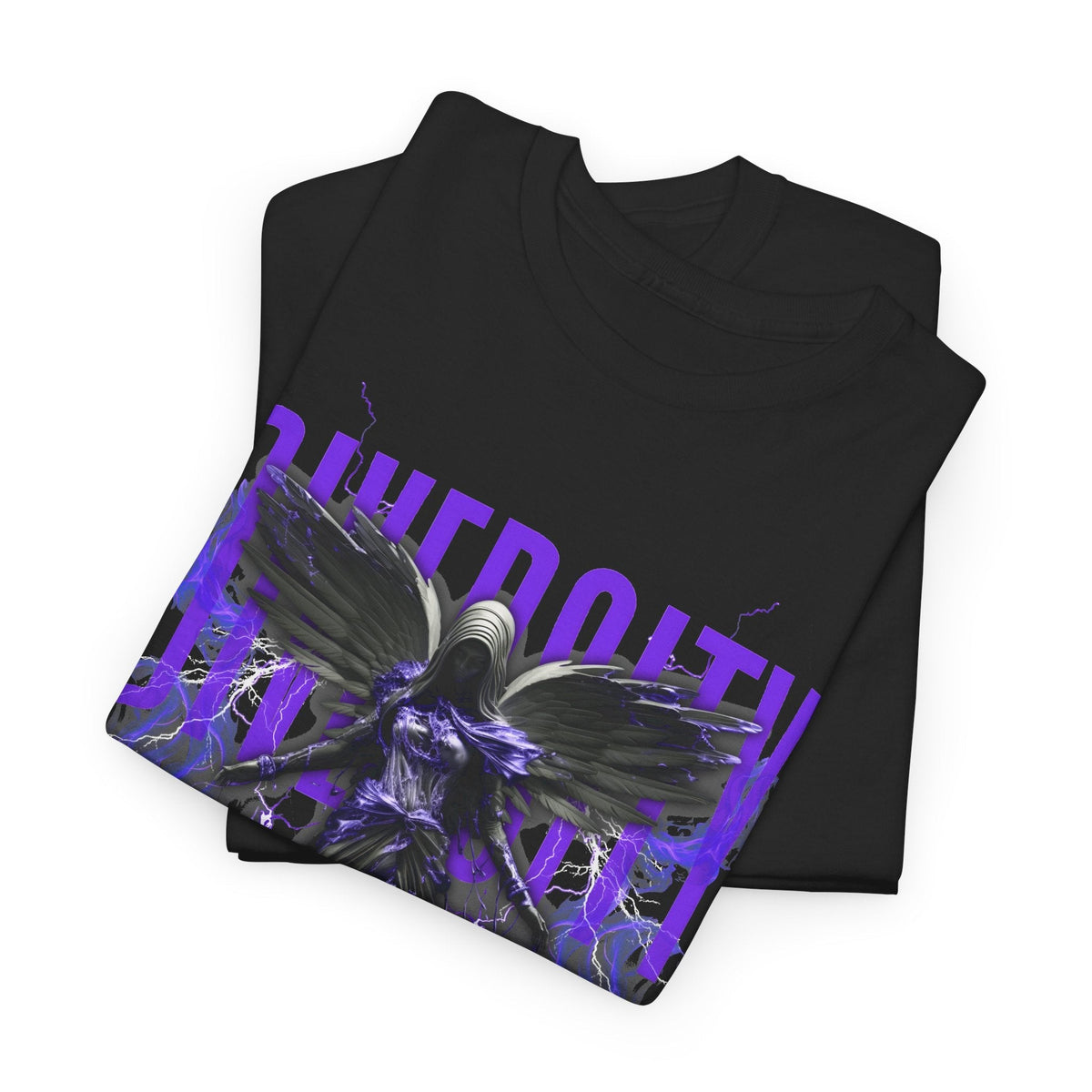 T-Shirt Angelo Divino – Design Gotico Streetwear