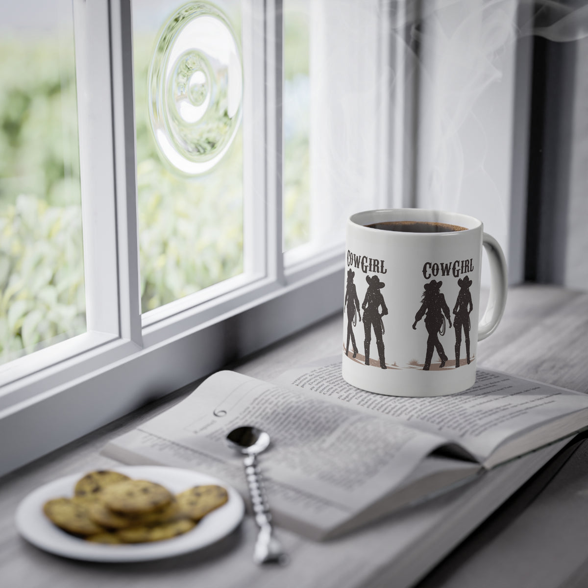Tazza Cowgirl – Silhouette Western e Rodeo 330 ml
