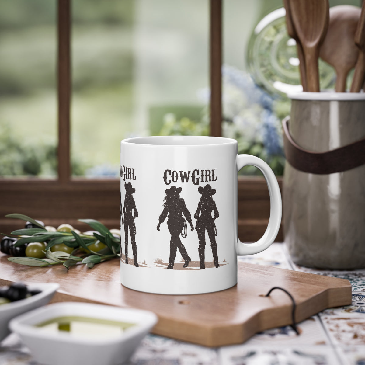Tazza Cowgirl – Silhouette Western e Rodeo 330 ml