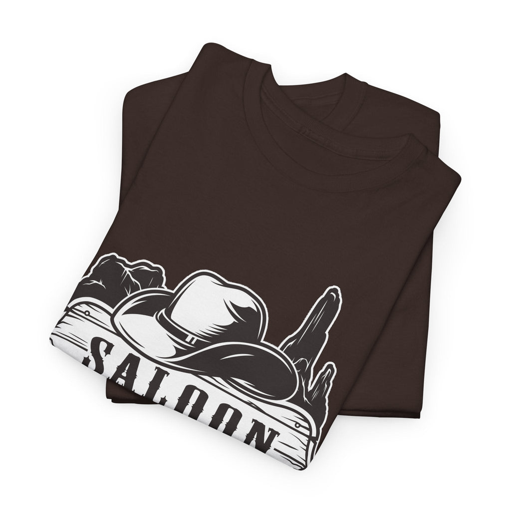 T-Shirt Western Vintage – Cowboy, Saloon e Deserto