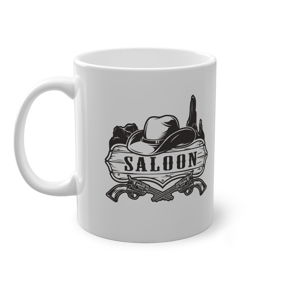 Tazza Cowboy Saloon – Stile Western Rustico da Ranch 330 ml