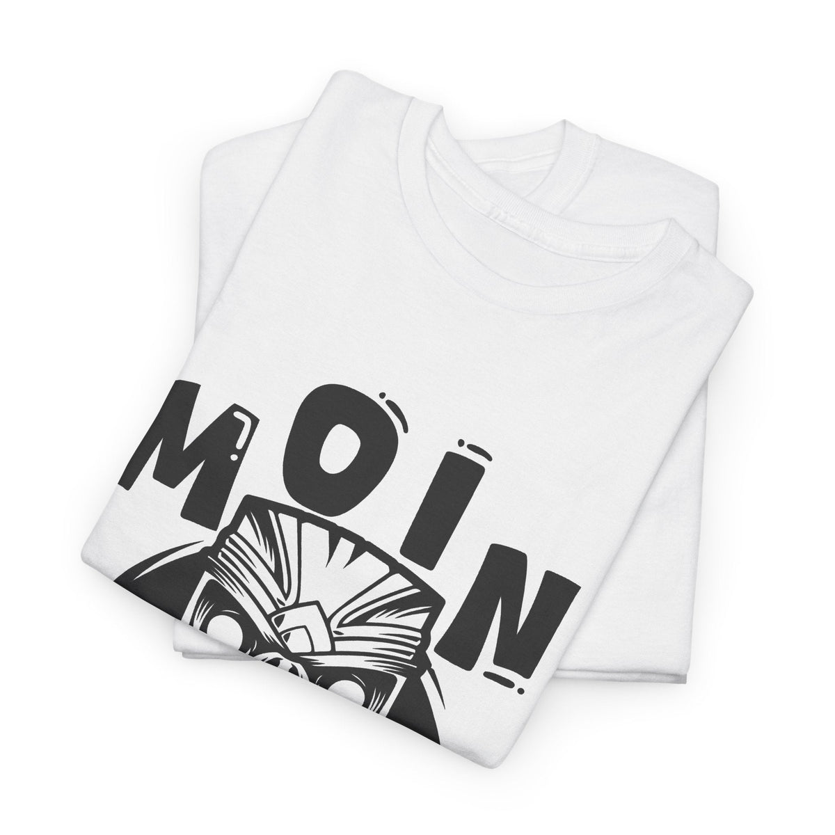 T-Shirt Moin con Maschera Tiki – Design Tropicale Streetwear