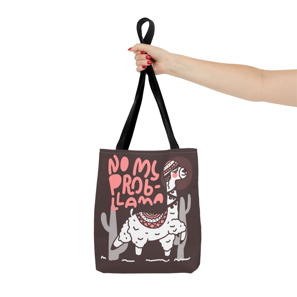 Borsa in tessuto No Prob-Llama – Design Lama Divertente