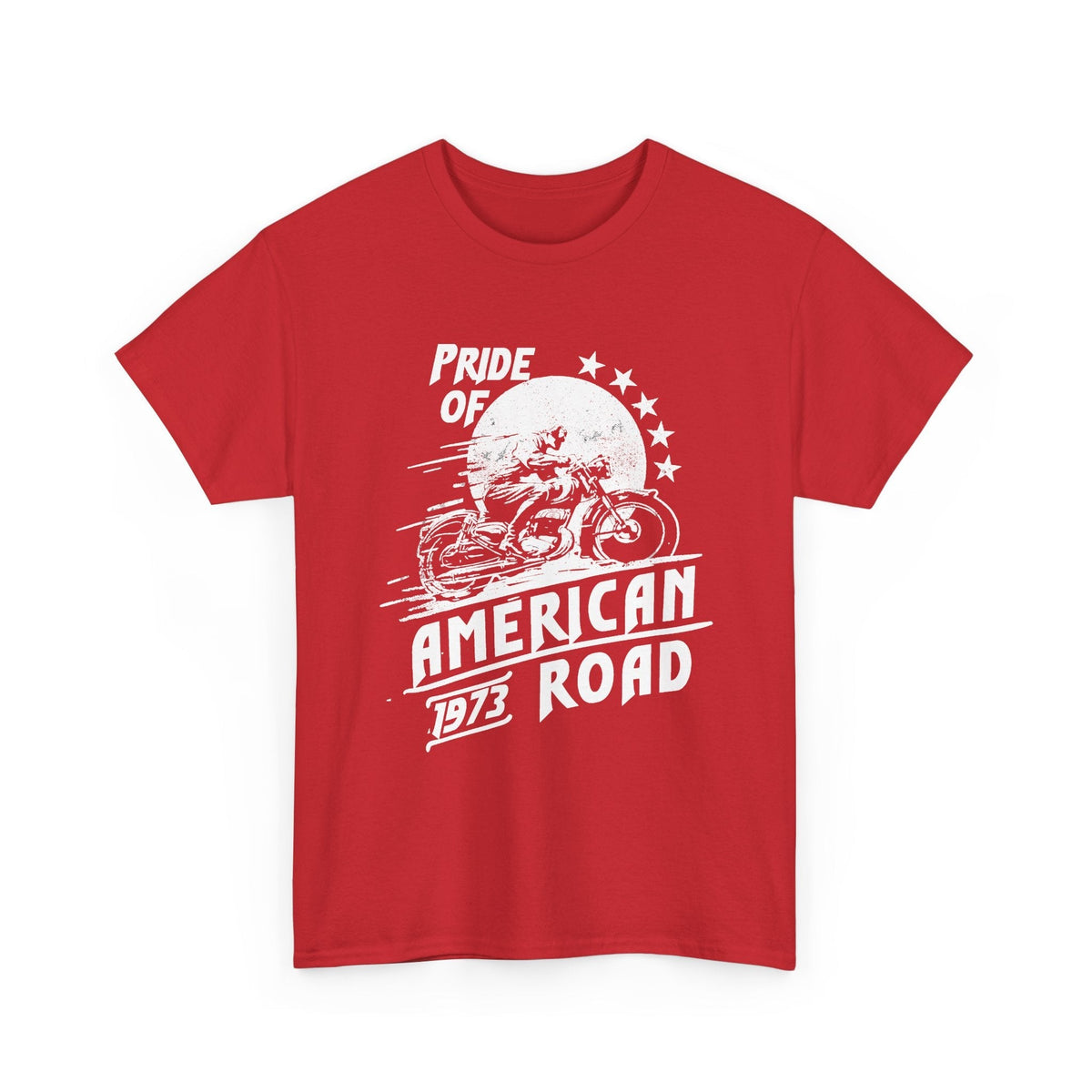 American Biker T-Shirt – American Road Vintage-moto T-Shirt