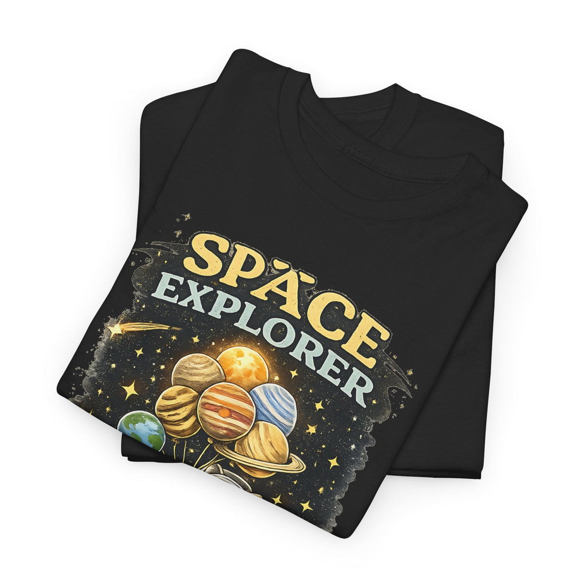 T-Shirt Esploratore Spaziale – Astronauta, Galassia e Pianeti