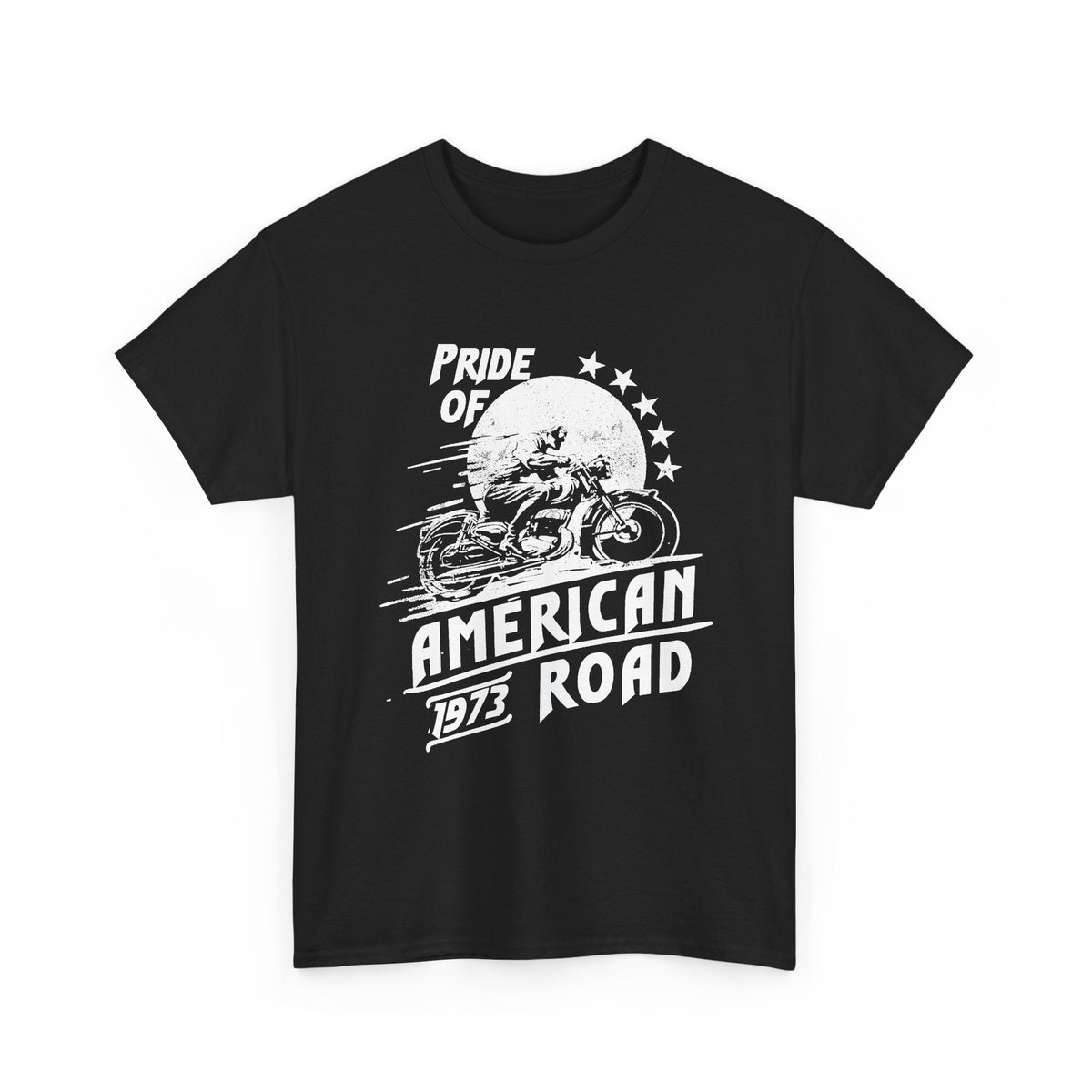 American Biker T-Shirt – American Road Vintage-moto T-Shirt