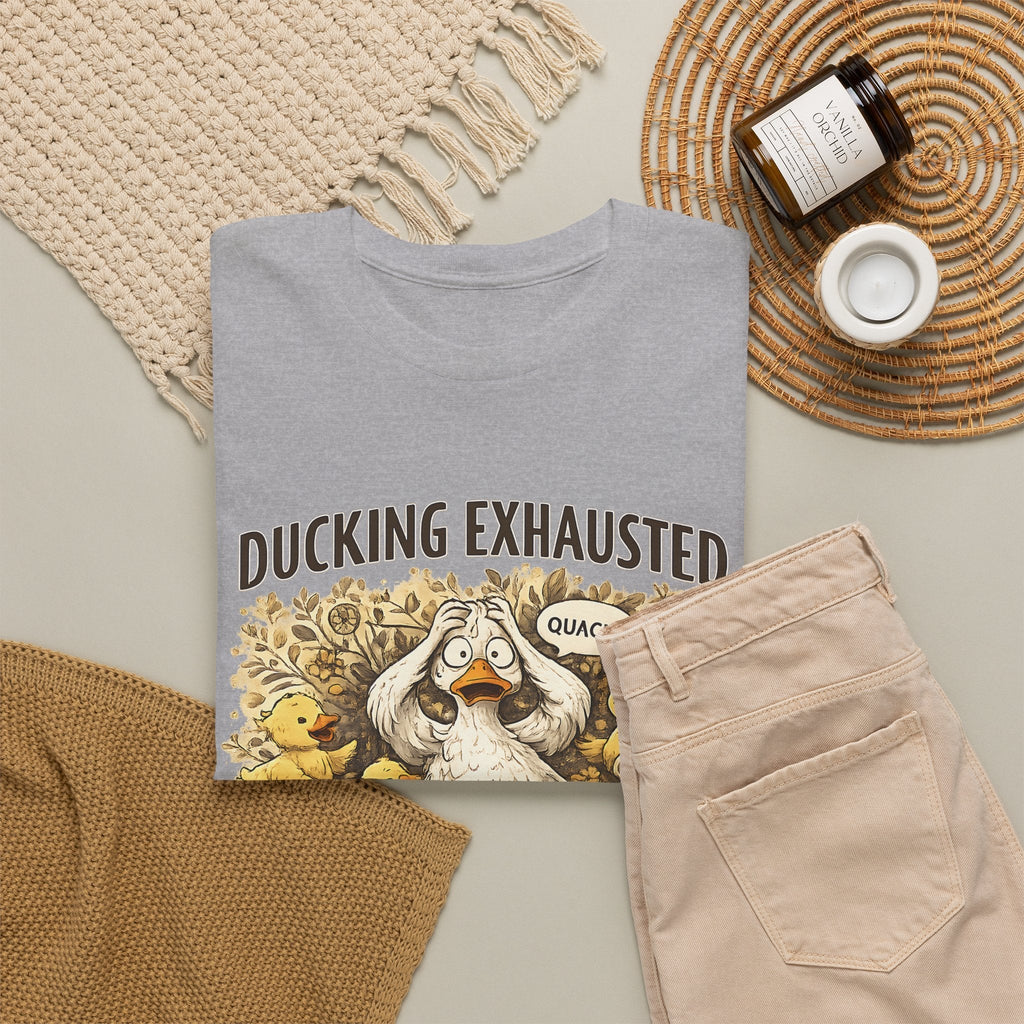 T-Shirt Mamma Esausta – Design Papera Divertente