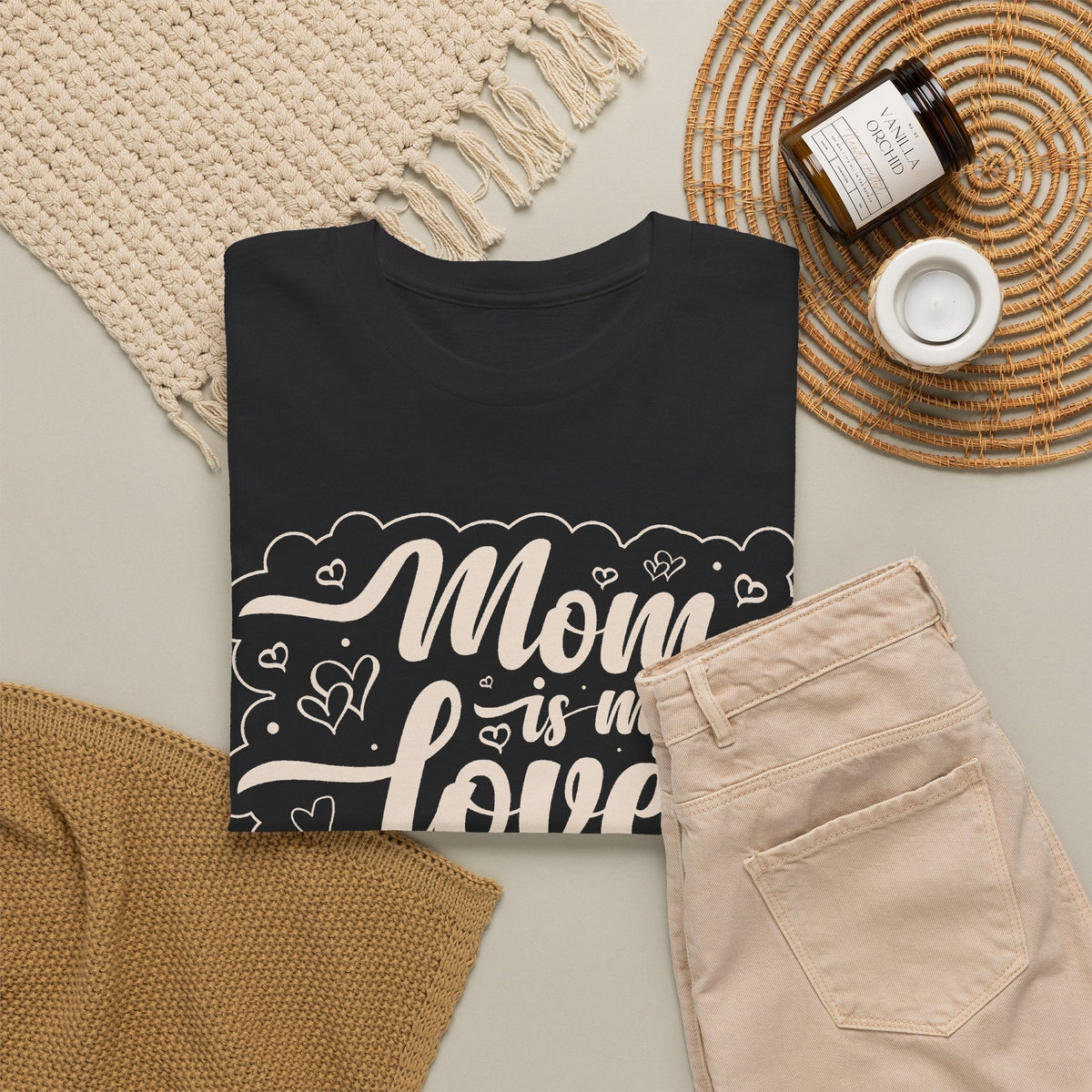 T-Shirt Mamma Sei il Mio Amore – Design Cuore
