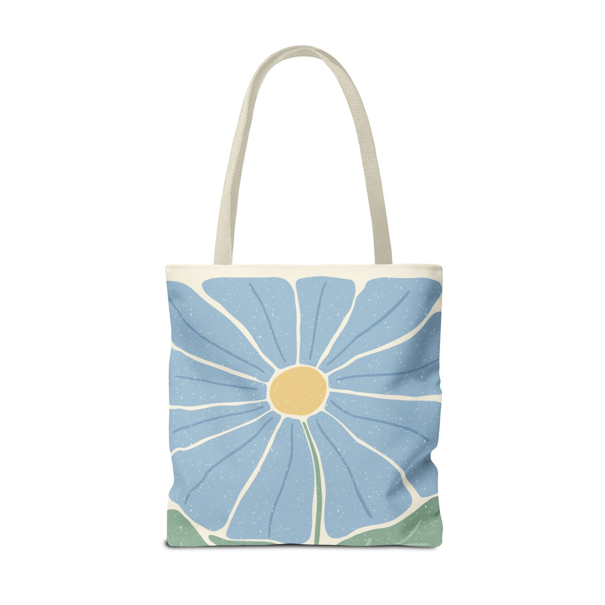 Blaue fiori Borsa in tessuto – Modernes Floral design