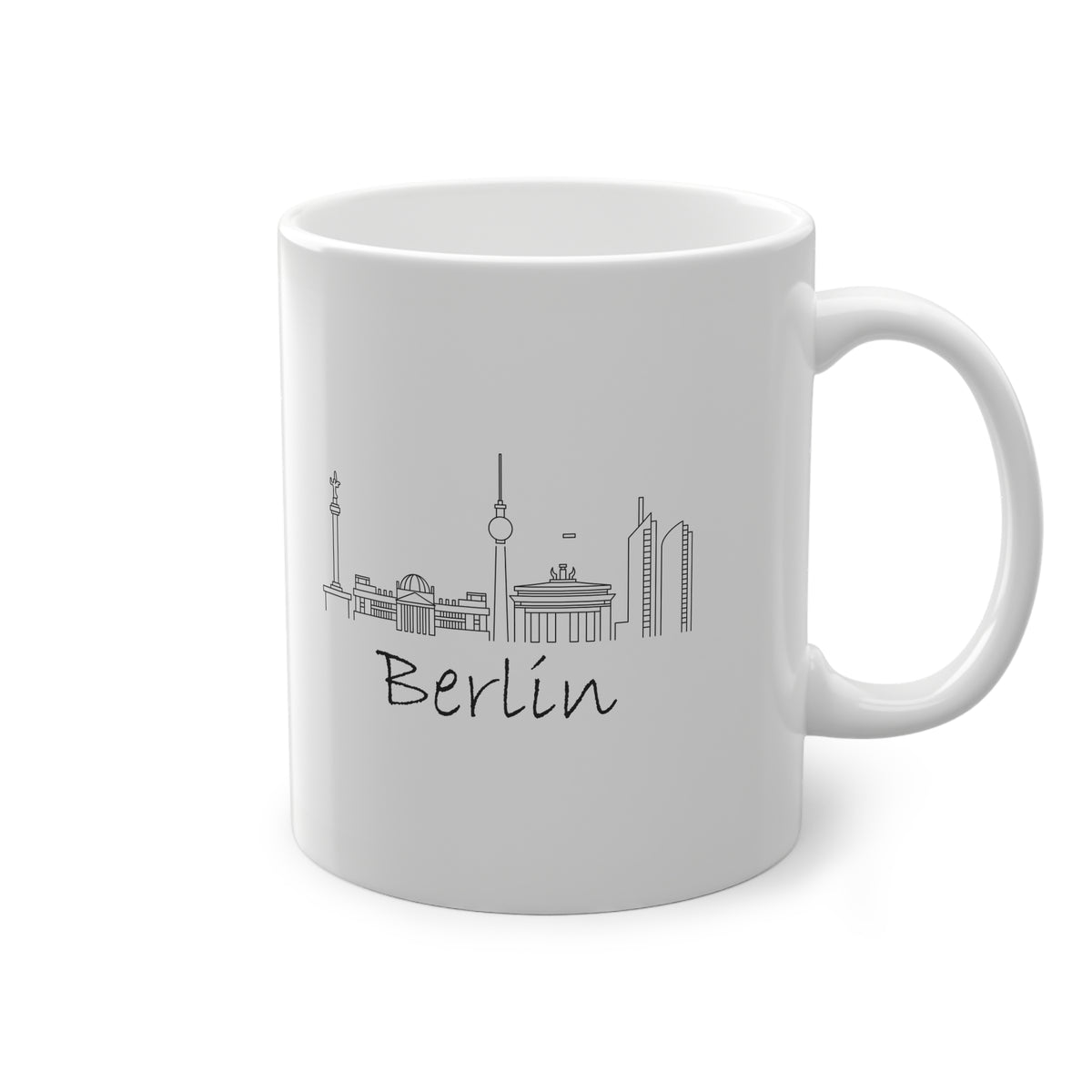 Tazza Berlino Skyline – Souvenir Germania 330 ml