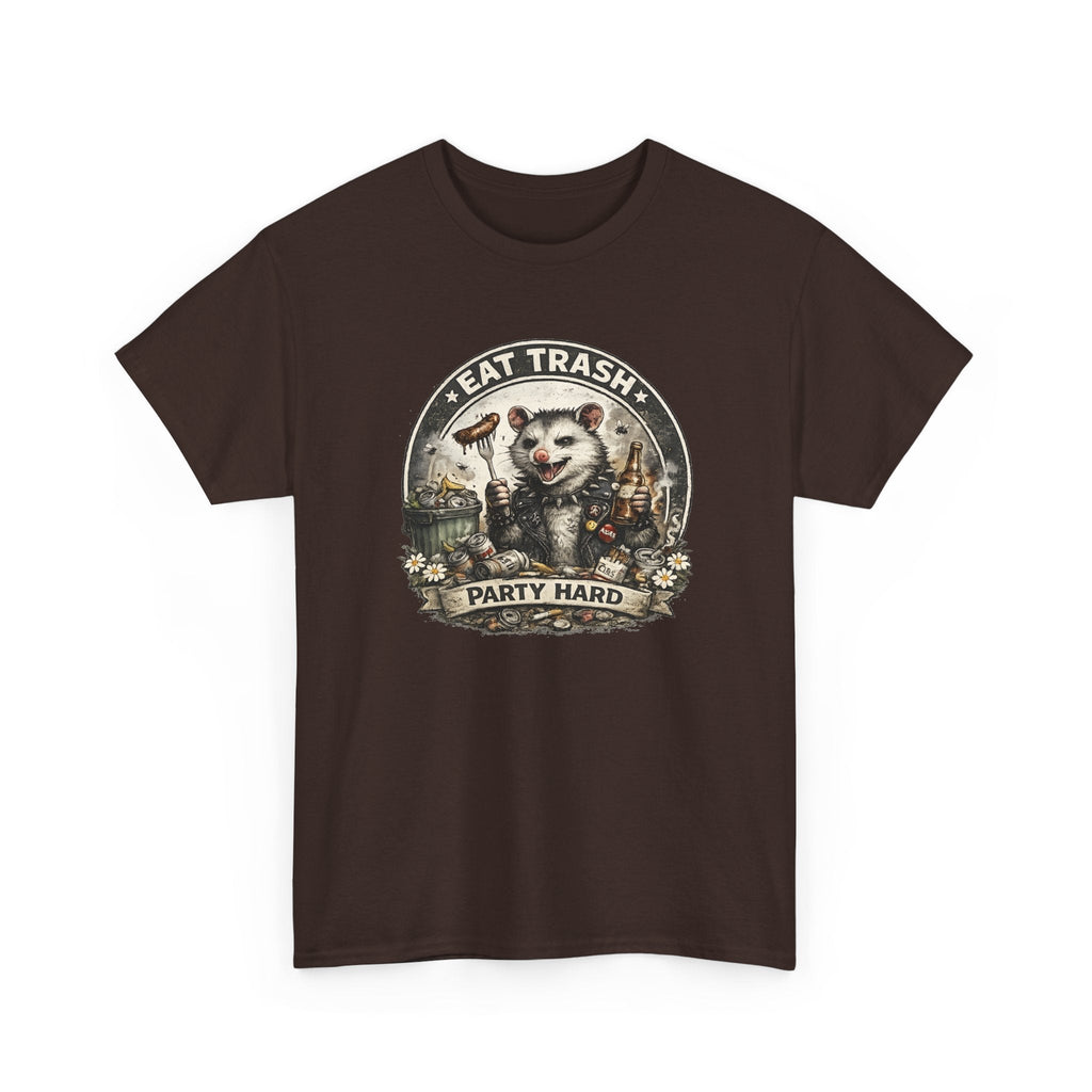 T-Shirt Opossum Festa Selvaggia – Design Divertente