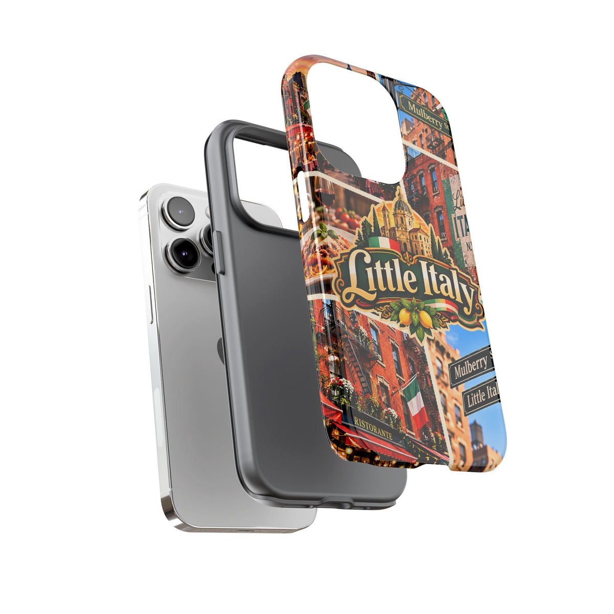 Little Italy NYC Cover robusta – Italienisch-amerikanisches design