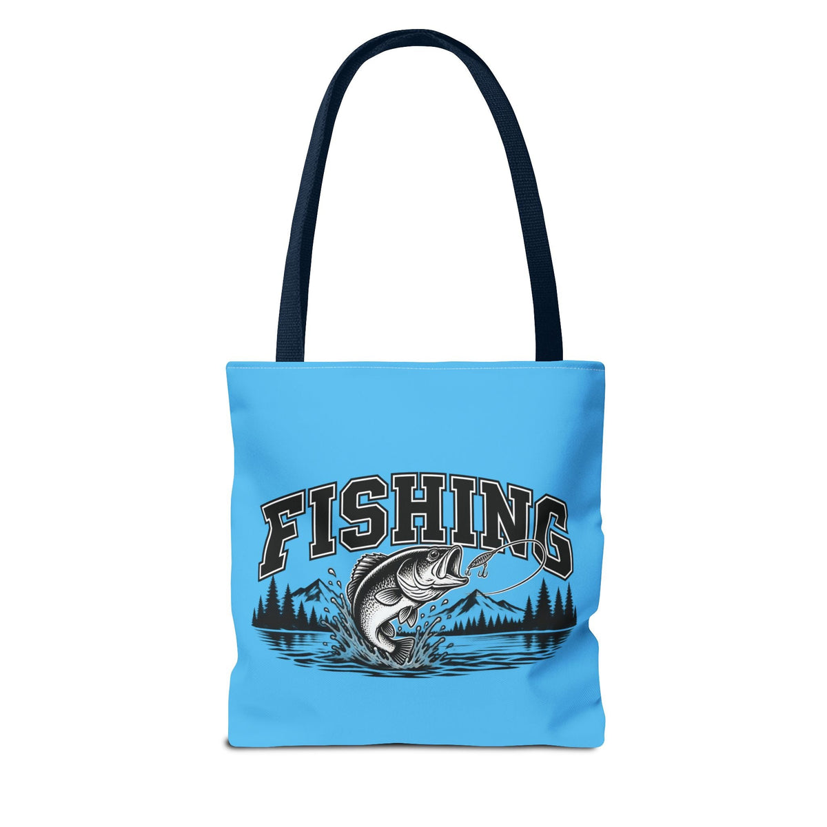 Angeln Borsa in tessuto – Fishing Fisch & See Motiv