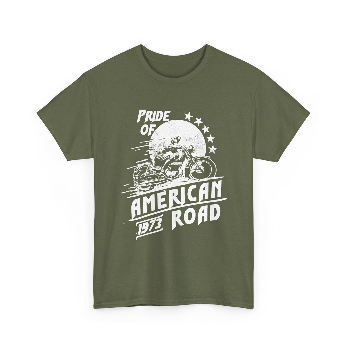 American Biker T-Shirt – American Road Vintage-moto T-Shirt