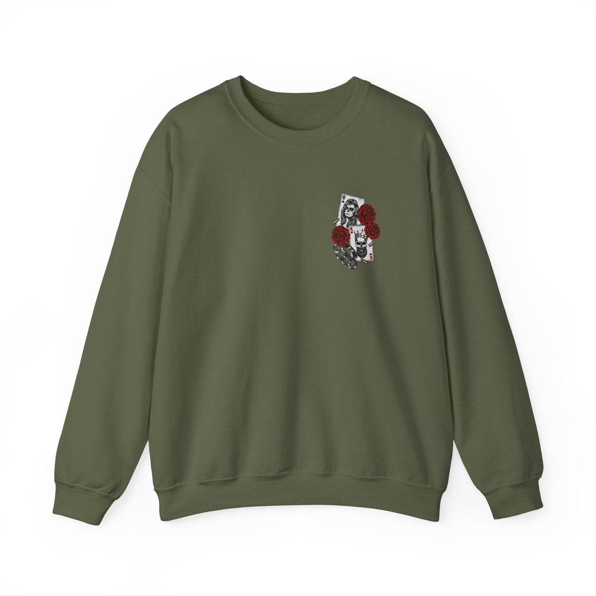 Gothic Floral Sweatshirt – Sweatshirt von MALUX