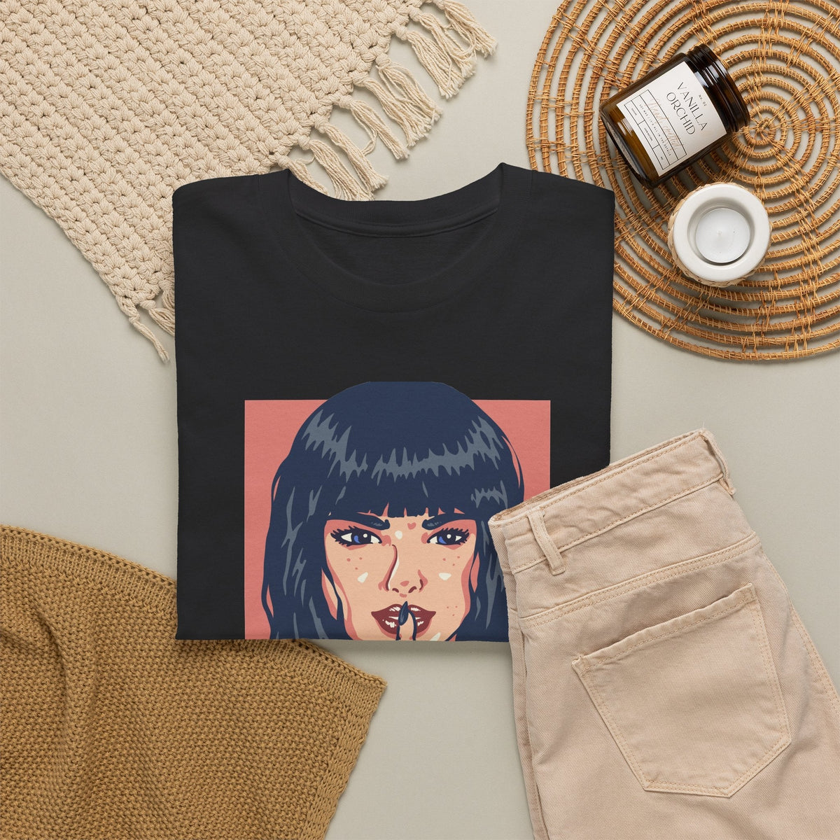 T-Shirt Pop Art Urbana – Design Anni '90 Retrò