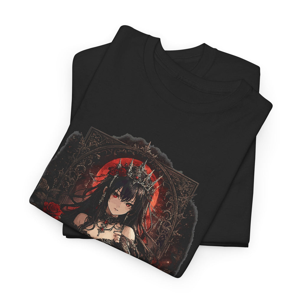 T-Shirt Regina dell'Oscurità – Design Gotico Dark Fantasy