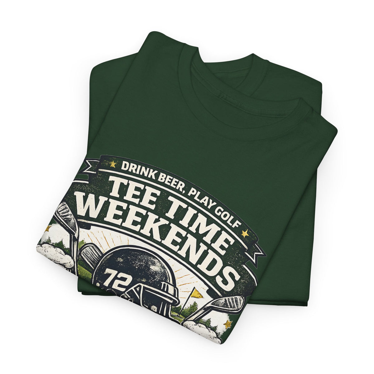 T-Shirt Golf e Birra – Design Divertente