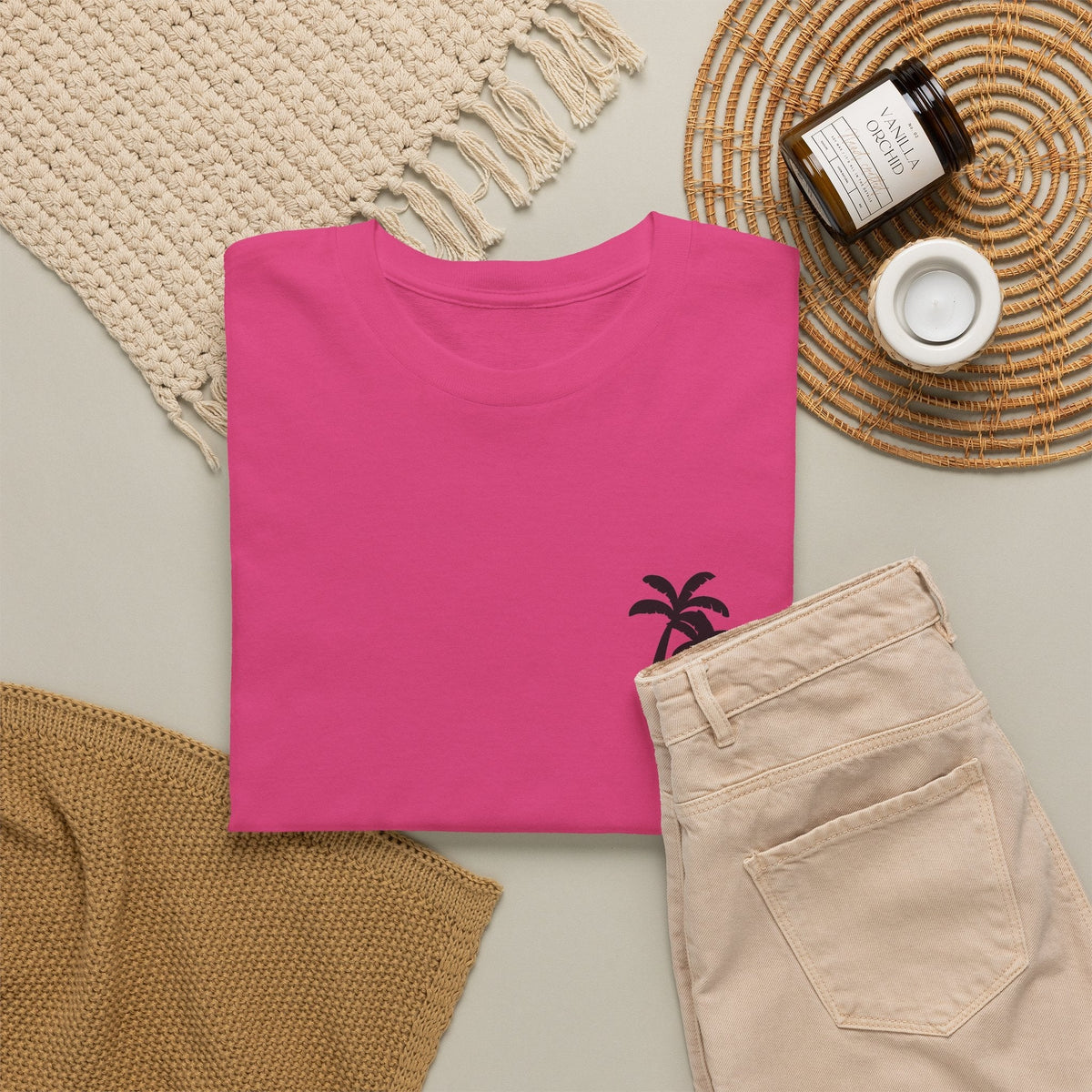 T-Shirt Palma Minimal – Design Spiaggia California