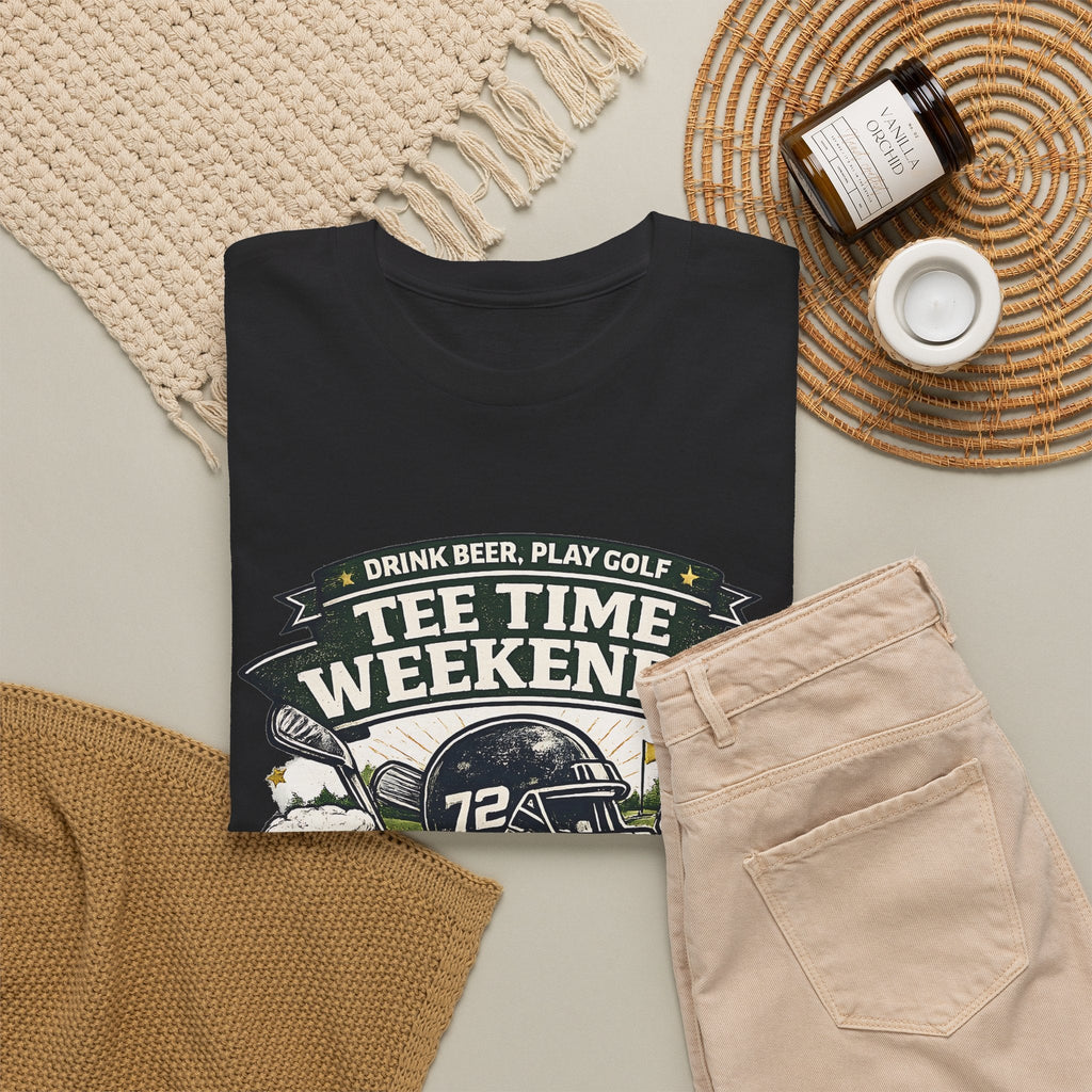 T-Shirt Golf e Birra – Design Divertente