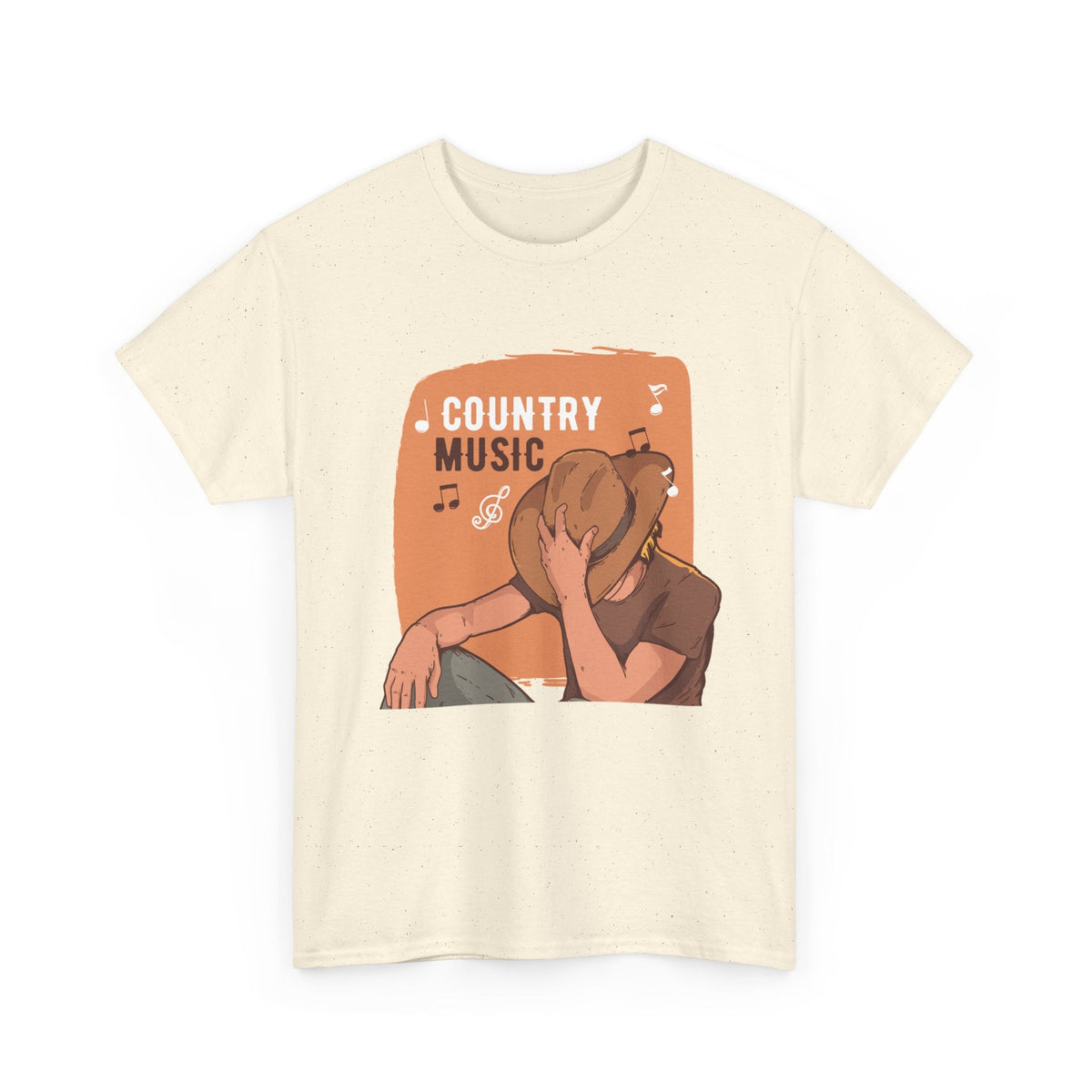 T-Shirt Musica Country – Design Western Vintage