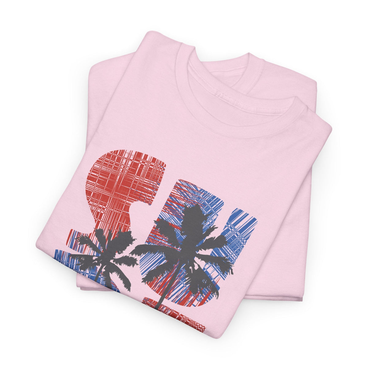 T-Shirt California Surf – Tavola da Surf e Palme Retrò