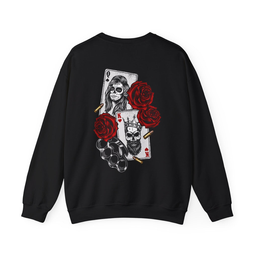 Gothic Floral Sweatshirt – Sweatshirt von MALUX