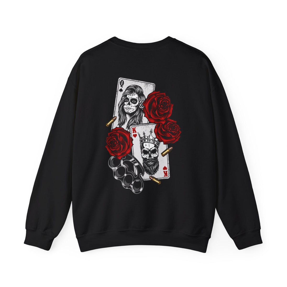 Gothic Floral Sweatshirt – Sweatshirt von MALUX